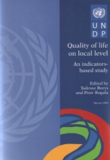 Quality of life on local level. An indicators-based study